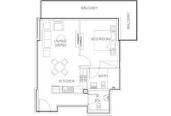 1 bedroom apartment